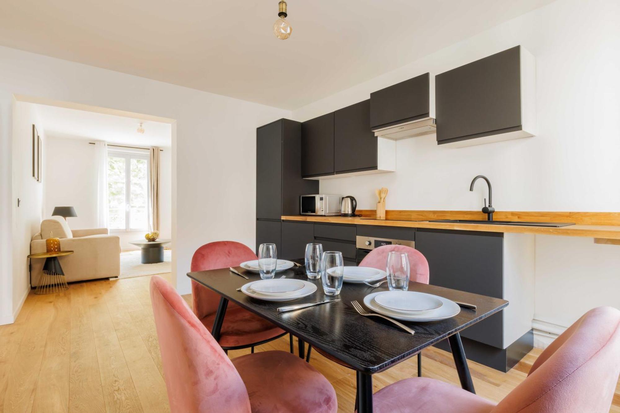 Chic Appartement - 1Br-4P - Chateau De Vincennes Exteriér fotografie